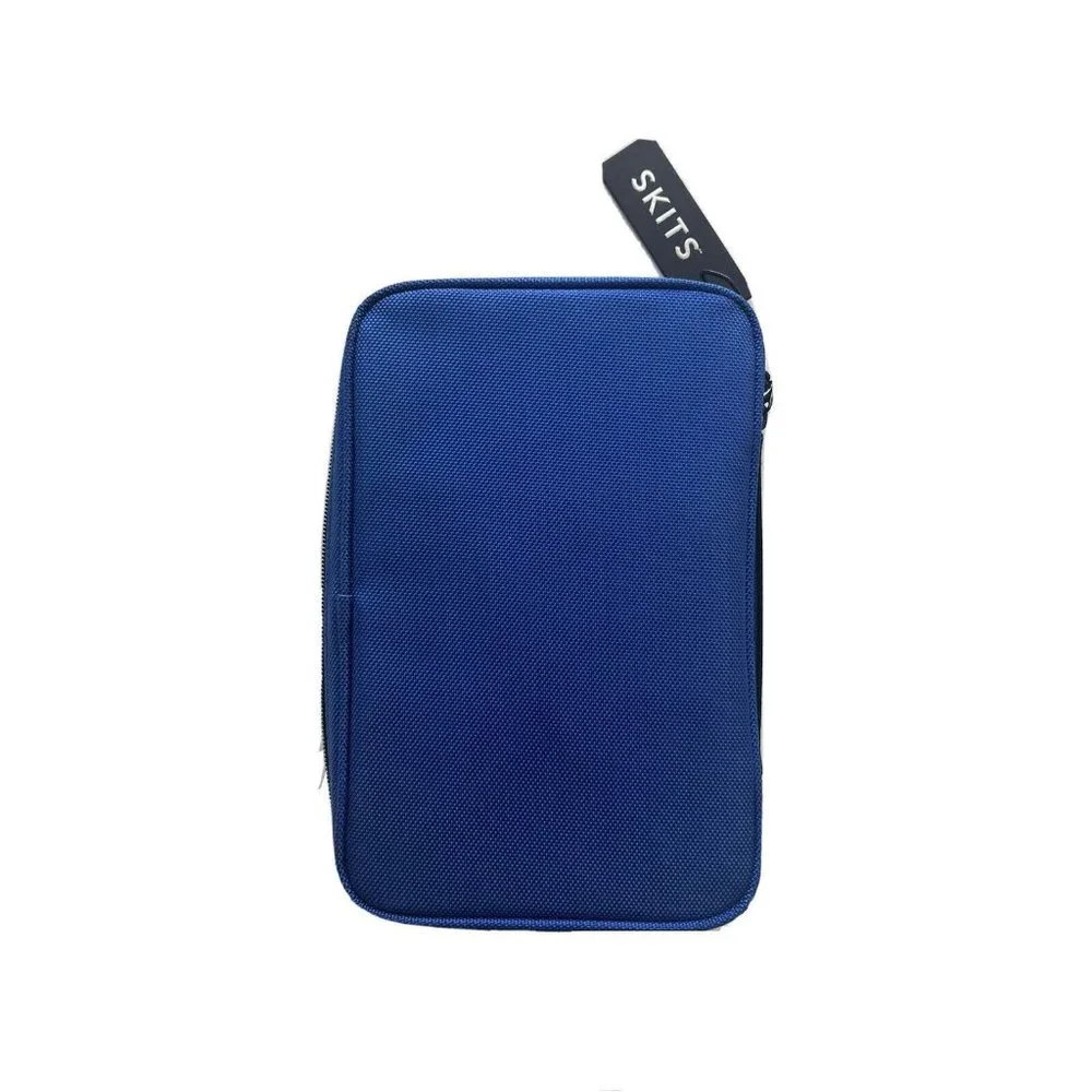 SKITS Unisex Genius Tech Case Electronic Accessory Organizer Case Blue - Picture 5 of 8